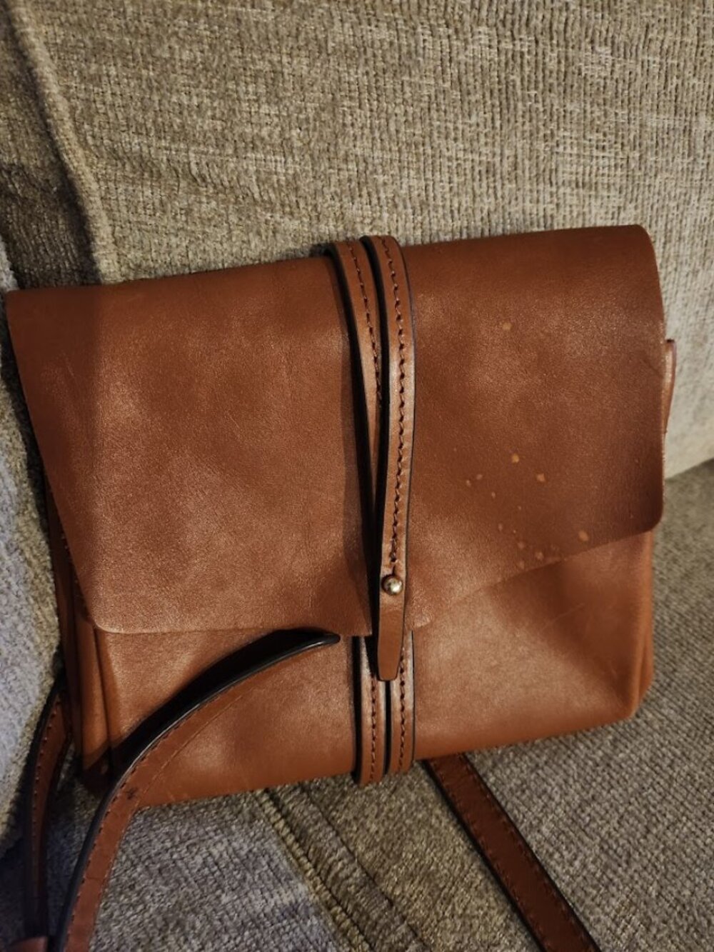 cute brown satchel